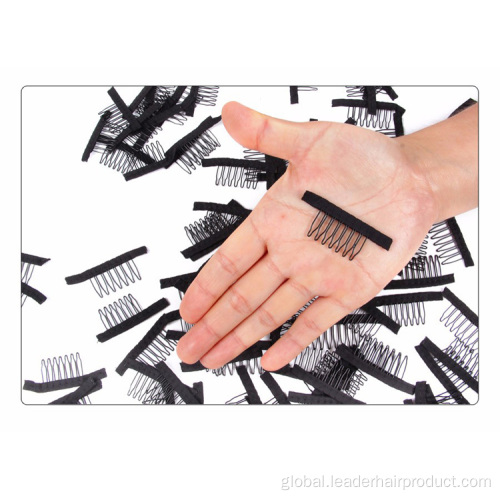 Wig Combs For Wig Caps 7 Teeth Stainless Steel Wig Combs For Wig Supplier